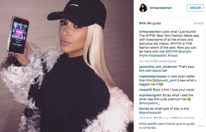 Kim Kardashian es todo lo contrario a un micro influencer
