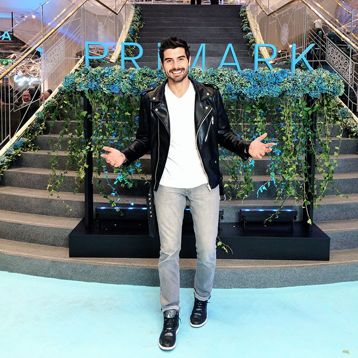 Fran Guzman (Bowtieblue) en la inauguracion de Primark | Fuente bowtieblue.com