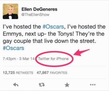 ellen degeneres iphone